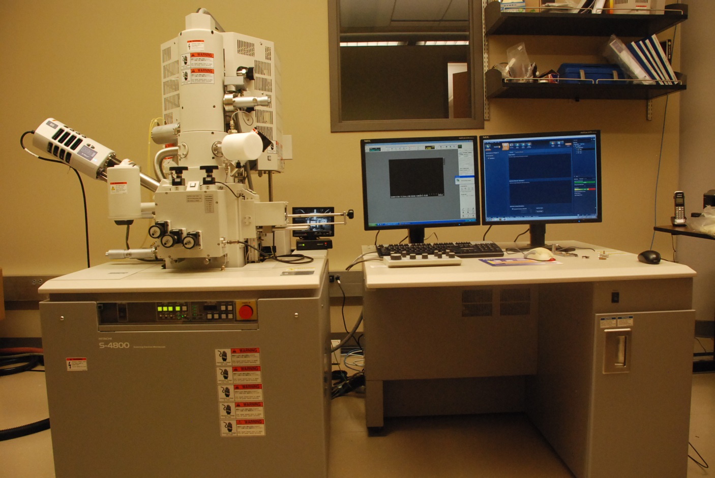 Hitachi S-4800 Field Emission Scanning Electron Microscope (FE-SEM)