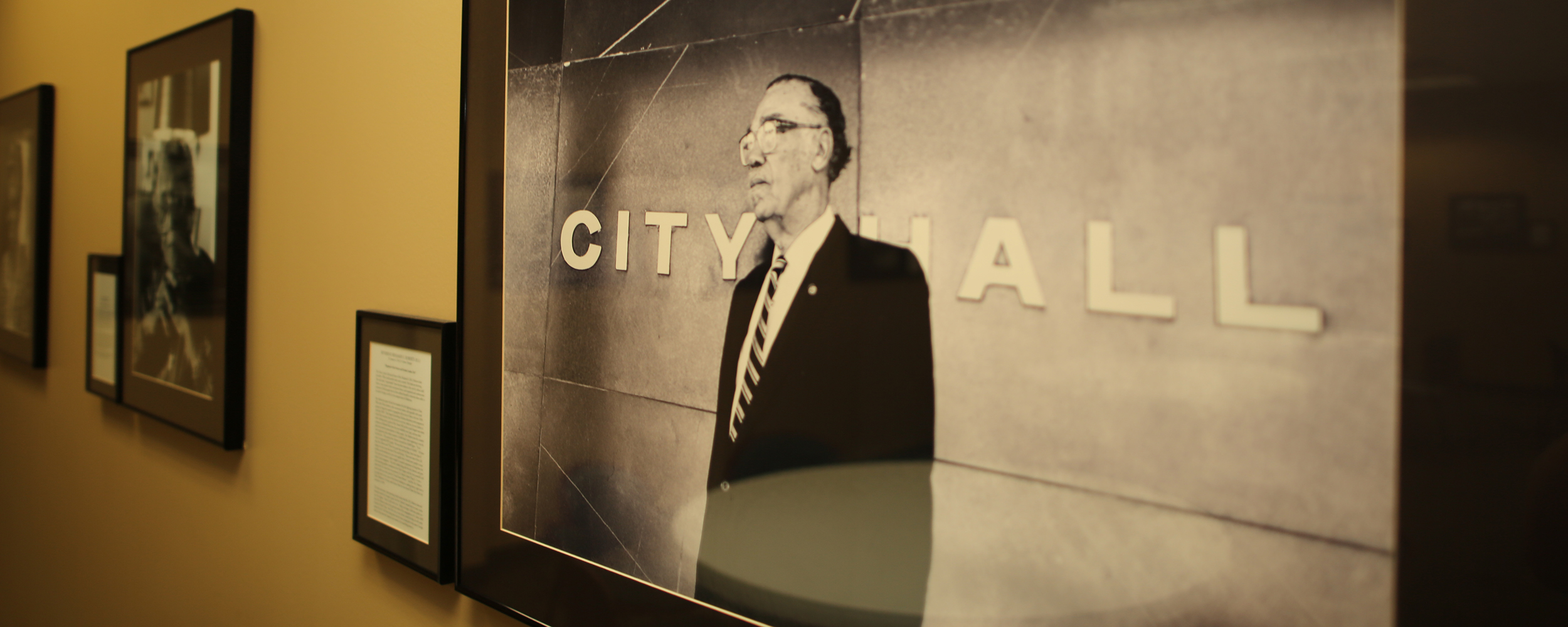 The Black Settlers Collection from photographer Don Thompson is now on display in the OSU-Tulsa Conference Center.