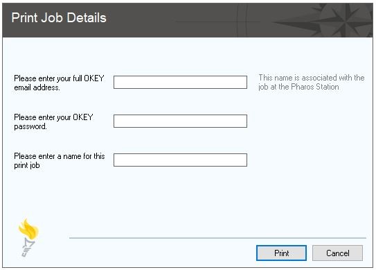 Print Job Details Window