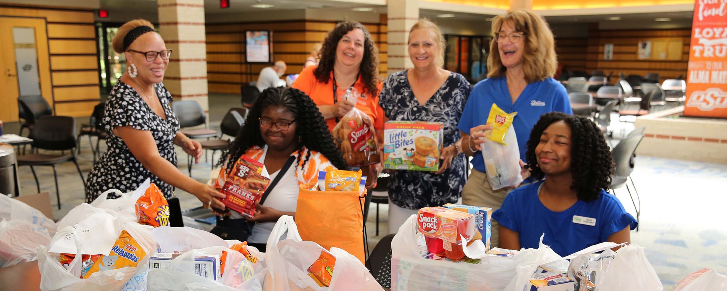 sharing is caring summer food drive